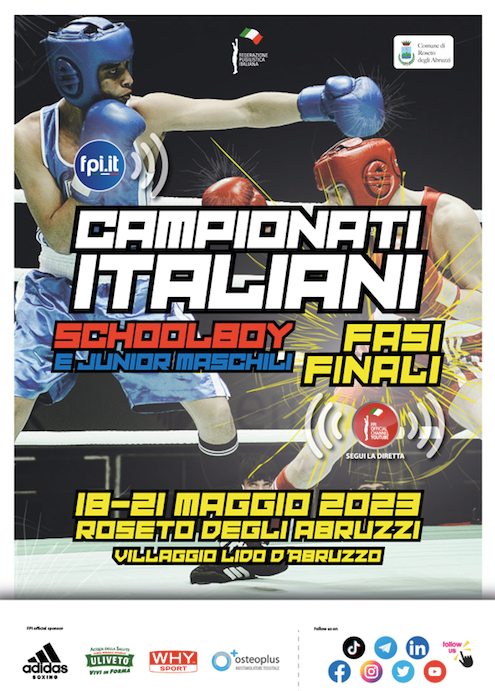 Campionati italiani Schoolboy e Junior 23