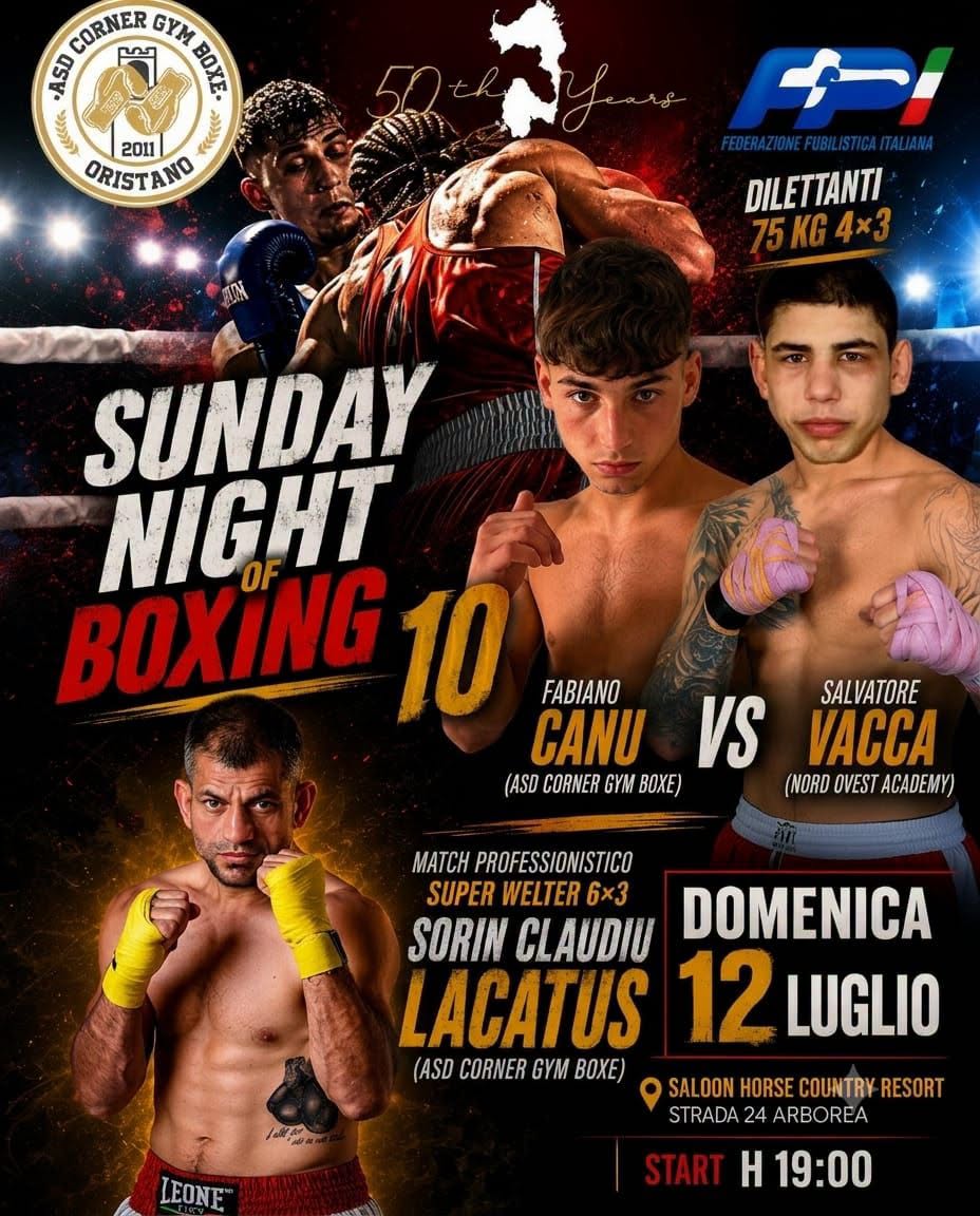 corner luglio 2026